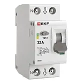Устройство защиты от дугового пробоя EKF PROxima 32-pro 2P 32А 230 В на DIN-рейку (afdd-2-32-pro)