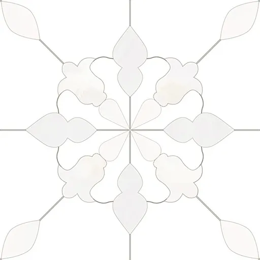 Керамогранит Monopole Aramis White 187х187х8 мм (23 шт.=0,805 кв.м)