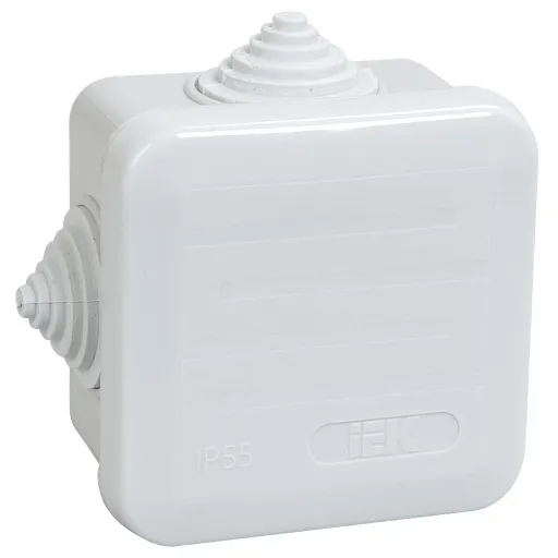 Коробка распределительная 70х70х40 мм IP44 IEK (UKOZ11-070-070-040-K41-44)