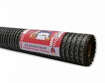 Сетка кладочная базальтовая FASADPro 25x25 мм 1x50 м (50 кв. м) Сетка кладочная базальтовая FASADPro 25x25 мм 1x50 м (50 кв. м)