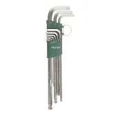 Набор шестигранных ключей Jonnesway 1,5-10 мм (H06SA109S) (9 шт.) Набор шестигранных ключей Jonnesway 1,5-10 мм (H06SA109S) (9 шт.)