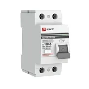УЗО EKF PROxima ВД-100 100А 1P+N тип AC 100 мА 4,5 кА селективное (elcb-2-100-100S-em-pro) УЗО EKF PROxima ВД-100 100А 1P+N тип AC 100 мА 4,5 кА селективное (elcb-2-100-100S-em-pro)