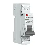 Автоматический выключатель модульный EKF PROxima ВА 47-63N 1P 50А тип C 6 кА 230 В (M636150C) Автоматический выключатель модульный EKF PROxima ВА 47-63N 1P 50А тип C 6 кА 230 В (M636150C)