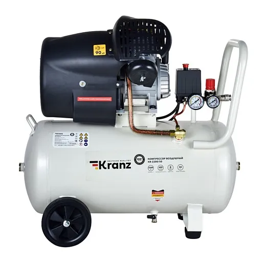 Компрессор масляный Kranz KR-2200/50 50 л 2,2 кВт (KR-16-1153) Компрессор масляный Kranz KR-2200/50 50 л 2,2 кВт (KR-16-1153)