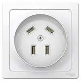 Розетка силовая для электроплит Systeme Electric Blanca скрытая установка с заземлением 3P+N 32 А 440 В IP20 белая (BLNSR003241) Розетка силовая для электроплит Systeme Electric Blanca скрытая установка с заземлением 3P+N 32 А 440 В IP20 белая (BLNSR003241)