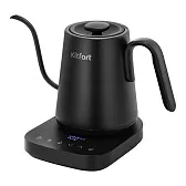 Электрический чайник Kitfort КТ-6761 0,8 л для приготовления кофе черный