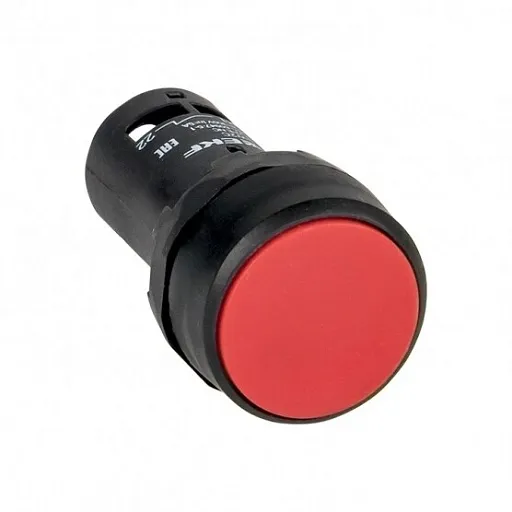 Кнопка плоская EKF PROxima SW2C-11 230 В IP54 с фиксацией красная (sw2c-11f-r)