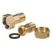 Сгон для счетчика Terma с обратным клапаном 3/4 ВР(г) х 1/2 НР(ш) (2 шт.) Сгон для счетчика Terma с обратным клапаном 3/4 ВР(г) х 1/2 НР(ш) (2 шт.)