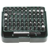 Набор бит Kraftool Grand-61 PH/PZ/SL/TORX/HEX/SQ 25 мм с адаптером (61 шт.) (26140-H61)
