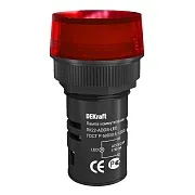 Лампа сигнальная Dekraft ЛK-22 220 В IP54 пластиковая красная (25066DEK) Лампа сигнальная Dekraft ЛK-22 220 В IP54 пластиковая красная (25066DEK)