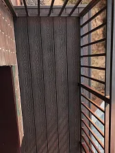 Террасная доска Decking Urban ДПК венге (Темный Орех)