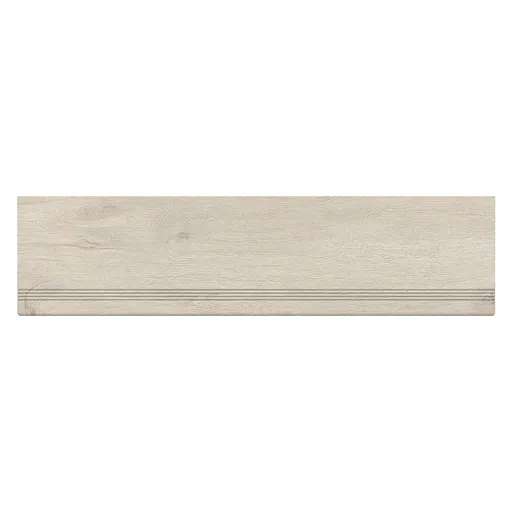 Керамогранит ступень Estima Dream Wood светло-бежевый DW01 1200х300х10 мм