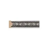 Молдинг из экополимера ударопрочный 30х14х2400 мм Decomaster Decor 157-55 серый