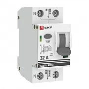 Устройство защиты от дугового пробоя EKF PROxima УЗДП 2P 32А тип C 6 кА 230 В на DIN-рейку с автоматическим выключателем (afdd-2-32C-pro) Устройство защиты от дугового пробоя EKF PROxima УЗДП 2P 32А тип C 6 кА 230 В на DIN-рейку с автоматическим выключателем (afdd-2-32C-pro)