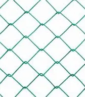Сетка рабица с ПВХ покрытием 1,5х15 м ячейка 55х55 мм