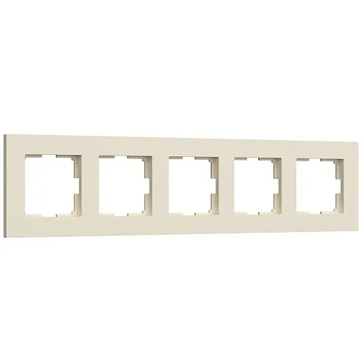 Рамка Werkel Slab пятиместная айвори софт (a067787) Рамка Werkel Slab пятиместная айвори софт (a067787)