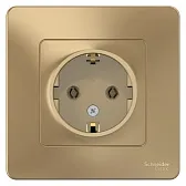 Розетка Systeme Electric Blanca встраиваемая титан (BLNRS001014) Розетка Systeme Electric Blanca встраиваемая титан (BLNRS001014)