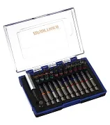 Набор бит Практика PH/PZ/SL/TORX/HEX/Tri-Wing 25/50 мм с магнитным держателем (35 шт.) (779-004)