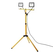 Прожектор светодиодный Feron LL-503 6400K 50 Вт IP65 со штативом желтый/черный