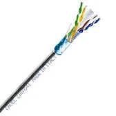 Интернет-кабель (витая пара) FTP CAT6 LAN 641 4х2х0,57 мм экранированный Cavel Интернет-кабель (витая пара) FTP CAT6 LAN 641 4х2х0,57 мм экранированный Cavel