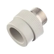 Муфта полипропиленовая FV-Plast 40 мм х 1 1/4 НР(ш) (215040) Муфта полипропиленовая FV-Plast 40 мм х 1 1/4 НР(ш) (215040)