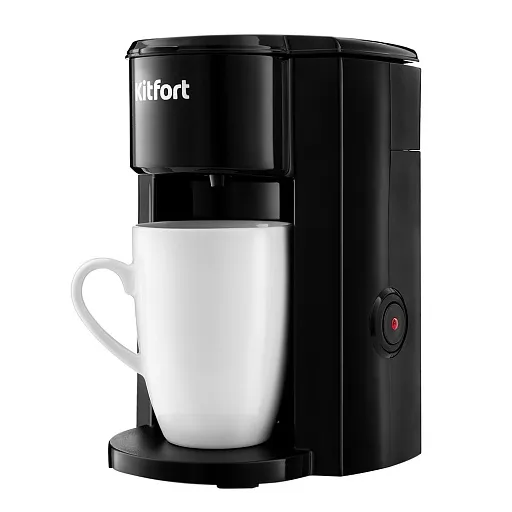Кофеварка капельная Kitfort КТ-763 черная Кофеварка капельная Kitfort КТ-763 черная