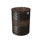 Корзина для белья WasserKraft Bever 360х280х480 мм 105,8 л коричневая (WB-240-M) Корзина для белья WasserKraft Bever 360х280х480 мм 105,8 л коричневая (WB-240-M)