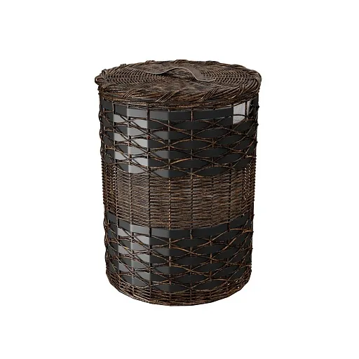Корзина для белья WasserKraft Bever 360х280х480 мм 105,8 л коричневая (WB-240-M)