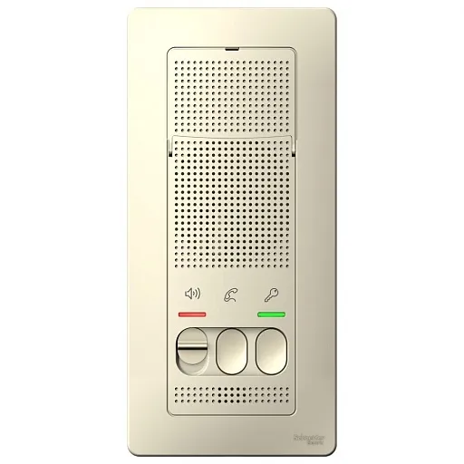 Домофон Systeme Electric Blanca (BLNDA000012) проводной молочный