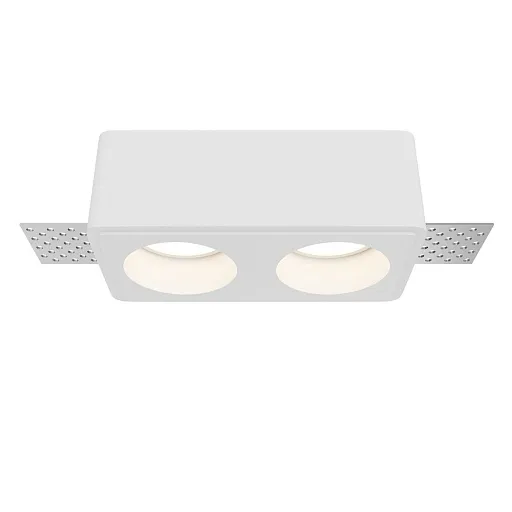Светильник встраиваемый GU10 белый 10 Вт IP20 Technical Gyps Modern (DL123-GU10-02-W) Светильник встраиваемый GU10 белый 10 Вт IP20 Technical Gyps Modern (DL123-GU10-02-W)