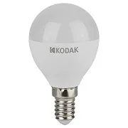 Лампа светодиодная Kodak E14 6500К 11 Вт 990 Лм 170-265 В шар матовая