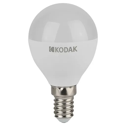 Лампа светодиодная Kodak E14 6500К 11 Вт 990 Лм 170-265 В шар матовая