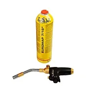 Горелка с газовым баллоном Turbojet TJ2000-GA Kit с пьезоподжигом и регулятором Горелка с газовым баллоном Turbojet TJ2000-GA Kit с пьезоподжигом и регулятором