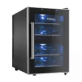 Винный шкаф Kitfort КТ-2405 340х533х510 мм Винный шкаф Kitfort КТ-2405 340х533х510 мм