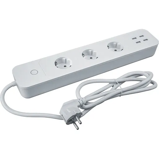 Умный удлинитель Navigator Smart Home NSH-PE-01 белый Умный удлинитель Navigator Smart Home NSH-PE-01 белый
