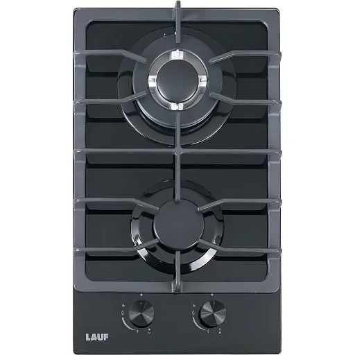Варочная панель газовая Lauf PG-304BL 2 конфорки черная