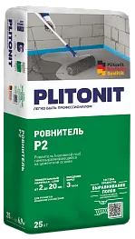 Наливной пол Plitonit P2 самовыравнивающийся 25 кг