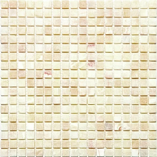 Мозаика Mir Mosaic Natural Adriatica бежевая из натурального камня 305х305х7 мм глянцевая
