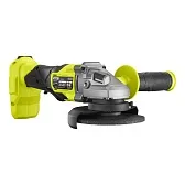 Шлифмашина угловая аккумуляторная Ryobi RAG18X-0 18 В d125 мм без АКБ и ЗУ (21729712)