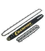 Шина Champion 16" шаг 3/8" паз 1,3 мм 56 звеньев с двумя цепями (952930) Шина Champion 16" шаг 3/8" паз 1,3 мм 56 звеньев с двумя цепями (952930)