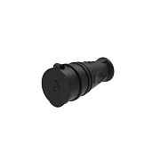 Розетка штепсельная одинарная Systeme Electric MultiSet с заземлением 16 А 250 В IP44 с крышкой черная (MST4002BK) Розетка штепсельная одинарная Systeme Electric MultiSet с заземлением 16 А 250 В IP44 с крышкой черная (MST4002BK)