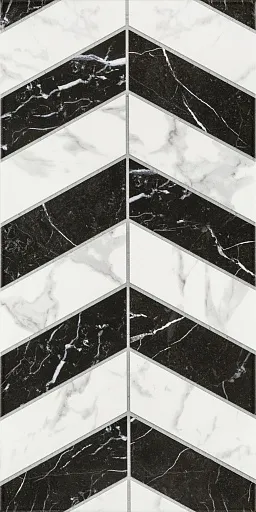 Плитка облицовочная Lavelly Eterno Motivo Accento черно-белая 598x298x8,5 мм (8 шт.=1,425 кв.м) Плитка облицовочная Lavelly Eterno Motivo Accento черно-белая 598x298x8,5 мм (8 шт.=1,425 кв.м)