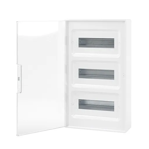 Щит распределительный навесной DKC Frame ЩРН-П пластиковый IP40 529,1х311,6х102,8 мм 36 модулей прозрачная дверь (F36W1WTDIY)