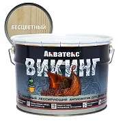 Антисептик Акватекс Викинг декоративный для дерева бесцветный 9 л Антисептик Акватекс Викинг декоративный для дерева бесцветный 9 л