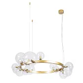Люстра подвесная Arte Lamp Vincent G9 600 Вт 25 кв.м (A7790SP-15GO)