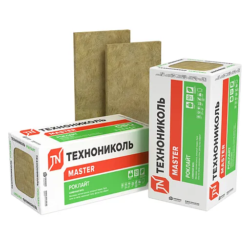 Утеплитель Технониколь Роклайт 100x600x1200 мм 2,88 кв. м