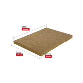 Размеры плиты утеплителя Роквул Лайт Баттс Скандик 50x600x800 мм 5,76 кв. м
