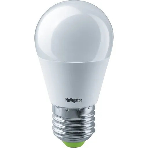 Лампа умная Navigator светодиодная диммируемая Е27 7 Вт RGB 2700-6500 К IP20 шар Лампа умная Navigator светодиодная диммируемая Е27 7 Вт RGB 2700-6500 К IP20 шар