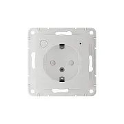 Умная розетка Systeme Electric AtlasDesign Smart (ATN000145Z) скрытая установка белая с заземлением