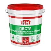 Шпатлевка финишная КМ Паста универсальная 24 кг/15 л Шпатлевка финишная КМ Паста универсальная 24 кг/15 л